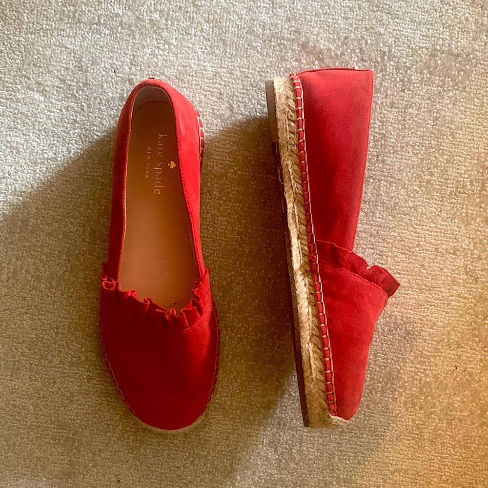 Red, Kate Spade, size 6